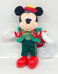 東京ディズニーランド ぬいぐるみバッジ DISNEY CHRISTMAS ミッキー(緑/赤)/Toys Wondrous Christmas! 2025