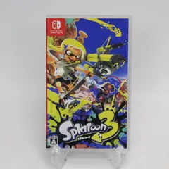 736)スプラトゥーン3 Nintendo Switch ニンテンドースイッチ ゲームソフト
