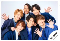 Aぇ!group 21年Greeting Photo white day ver. 集合 公式写真 *1枚