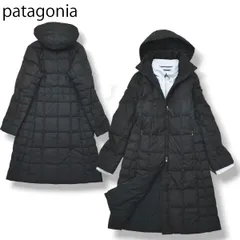 パタゴニア patagonia ロング ダウン コート ジャケット XS 黒 ♪
