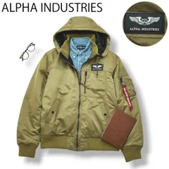 アルファインダストリーズ  裏キルティング フライト ジャケット XL ベージュ