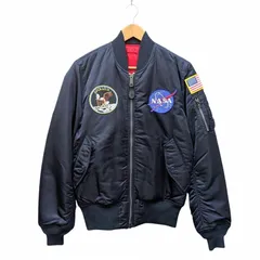 ALPHA INDUSTRIES アルファ インダストリーズ NASA APOLLO MA-1 ナサ アポロ フライトナイロンジャケット TA0113-067 サイズ M