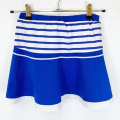 ヨネックス スコート M ブルー/ホワイト レディース YONEX スカート テニスウェア