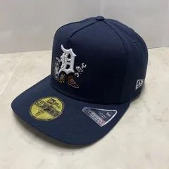 海外限定 NEWERA ニューエラ 59FIFTY Aフレーム Tigers デトロイト タイガース Cartoon キャップ (10-11)