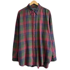 Ralph Lauren ラルフローレン BLAKE ボタンダウンシャツ コットンシャツ チェック柄 長袖シャツ ワンポイントロゴ 刺繍 多色 カラフル XXLサイズ No.H218