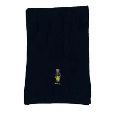 OS ポロラルフローレン ポロベア ネイビー マフラー