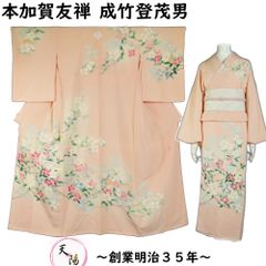 ピンク 友禅4点 フルセット 訪問着 入学式 卒業式 入園式 春 秋 冬