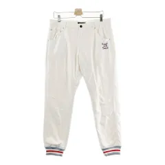 サイズ：XL ROUGH&SWELL ラフアンドスウェル  パンツ 裏フリース  ホワイト系 [240101461920] ゴルフウェア メンズ ストスト