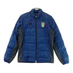 サイズ：M KAPPA GOLF カッパゴルフ  2WAY ダウンジャケット カモフラ ネイビー系 [240101462498] ゴルフウェア メンズ ストスト