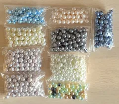 ガラスビーズ　まとめ売り