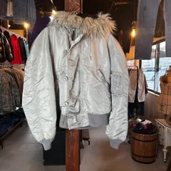 ALPHA INDUSTRIES アルファ インダストリーズ  90's N-2B Flight Jacket フライト ジャケット Military ミリタリー  MADE IN USA  1615-573-8335 90年代 90s