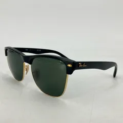 【イオン広店】 中古 RAY BAN | レイバン サングラス CLUBMASTER OVERSIZED RB4175 ブラック 【116】