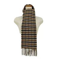 アクアスキュータム AQUASCUTUM チェック カシミヤ マフラー レディース 表記無 