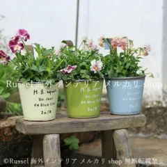 プランター 鉄製 鉢 ヴィンテージ調 3個セット シャビー加工 シャビーシック エレガント レトロ 鉢植え 植木鉢 ガーデニング 雑貨 ガーデン雑貨 ガーデンインテリア ガーデン インテリア 庭の装飾 お洒落 おしゃれ 8-14