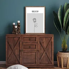 アートポスター A4 余白バランスがおしゃれ BROOMA4 A3 北欧 モダン 絵 ナチュラル ベージュ AB10915036-6401