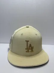 Newera ロサンゼルスドジャース ワールドシリーズ1988 59fifty フィッティドキャップ ベージュカラー