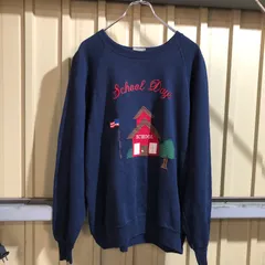 941 Lee トレーナー ネイビー XL リー スウェット 刺繍 USA製  古着卸 アメリカ仕入