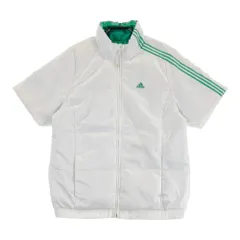サイズ：M ADIDAS GOLF アディダスゴルフ JO070 半袖ダウンジャケット  ホワイト系 [240101405217] ゴルフウェア レディース ストスト