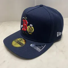 海外限定 NEWERA ニューエラ 59FIFTY Aフレーム Redsox ボストン レッドソックス Cartoon キャップ (4-11)