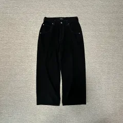 X-LARGE ワークワイドパンツ ブラック