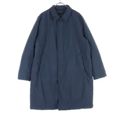 green label relaxing グリーンレーベルリラクシング 長袖 中綿入り ステンカラーコート M ネイビー ユナイテッドアローズ メンズ 古着