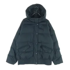 美品 GAP ギャップ 長袖 ダウンジャケット XS ブラック フーディー レディース 古着