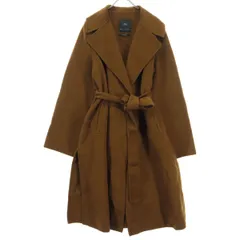 ZARA ザラ 長袖 ダブルブレスト ウールコート S ブラウン レディース 古着