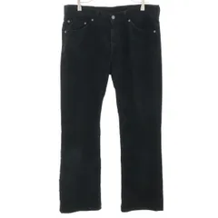 Levi's リーバイス 517 コーデュロイパンツ w34 ブラック メンズ 古着