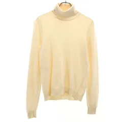 BALLANTYNE バランタイン 英国製 カシミヤ100% 長袖 セーター クリーム系 ニット レディース 古着