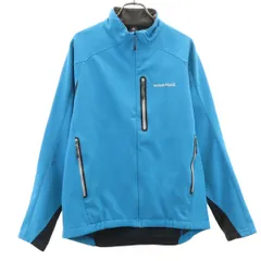 mont-bell モンベル サイクライム ジャケット M 水色 アウトドア メンズ 古着