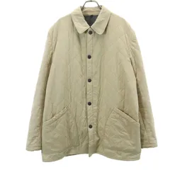BURBERRY LONDON バーバリーロンドン スペイン製 キルティングジャケット L ベージュ メンズ 古着のサムネイル