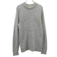 MACKINTOSH PHILOSOPHY マッキントッシュフィロソフィー ウールシルクブレンド 長袖 ニット 38 グレー メンズ 古着