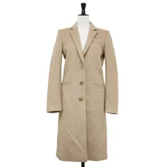 GUCCI グッチ コート ベージュ サイズ:36(XXS) | ウール チェスター コート | ロング シングルブレスト テーラードカラー | 455739 ZGW07 | イタリア製 | アウター ジャケット 上着【レディース】【中古】のサムネイル