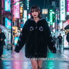 Favorite ねむりねむ コラボ ユニセックス 星空ミュージックパーカー 