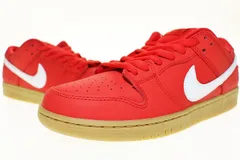 ナイキ NIKE SB DUNK LOW PRO ISO ORANGE LABEL UNIVERSITY RED GUM 28.5cm FJ1674-600 ダンク ロー プロ オレンジレーベル ユニバーシティレッド ガム 【中古】▲■250609