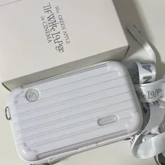 ミセスグリーンOHホワイトラウンジバッグ