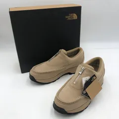 【中古美品】THE NORTH FACE ザ・ノースフェイス HONED ZIP MOCCASIN GORE-TEX NF52447 ホーンド ジップ モカシン ゴアテックス 靴 【164-251123-yy-02-tei】