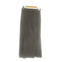 フレイアイディー FRAY I.D レザーマーメイドスカート ロング 0 茶 /NR ■OS