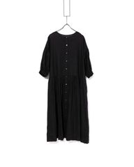 25SS ネストローブ nest robe リネン バルーンスリーブ ワンピース 極美品✨25SS ネストローブ リネン バルーンスリーブ ワンピース