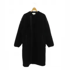 HYKE FAUX SHEARLING COAT ボアコート 黒　サイズ2美品 HYKE（ハイク） 【値下げ】HYKE FAUX SHEARLING COAT フェイク