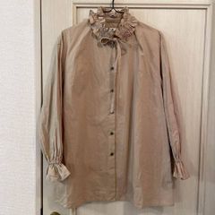 80／－ローンワッシャー スモッキングシャツ ピンク - メルカリ