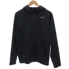 ナイキ NIKE ジップアップパーカー ブルゾン ロゴ M 紺 ネイビー /BS