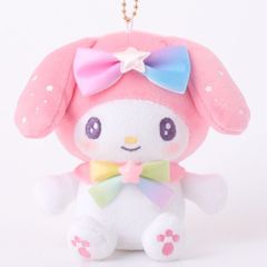 美品 レア 貴重むにゅぐるみマスコット マイメロディ パーティinパレス