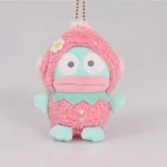 サンリオキャラクターズ なりきりいちご いちご むにゅぐるみ ハンギョドン サンリオ ぬいぐるみ マスコット キーホルダー
