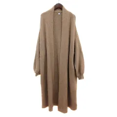 スナイデル SNIDEL カーディガン ニット ロング F ベージュ /MN