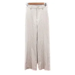 レトロガール RETRO GIRL ワイドパンツ スラックス F 白 アイボリー /MN