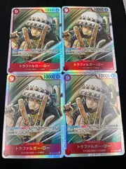トラファルガー・ロー(SR){赤}〈OP14-009〉[【OP-14】ブースターパック 蒼海の七傑] 4枚セット