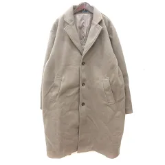アーバンリサーチ URBAN RESEARCH ITEMS チェスターコート シングル 総裏地 L グレージュ /MN