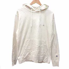 チャンピオン CHAMPION EARTH MUSIC & ECOLOGY パーカー プルオーバー スウェット フード 長袖 FREE 白 ホワイト /YK