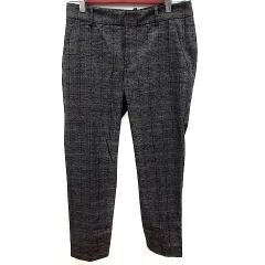 ザラウーマン ZARA WOMAN テーパードパンツ 総柄 XS グレー /RT